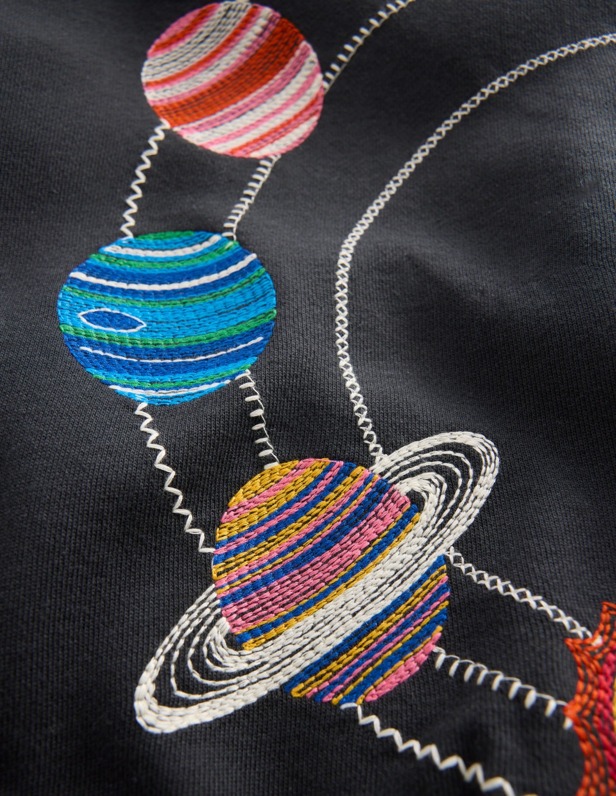 Embroidered Sweatshirt-Shadow Grey Space - Image 6