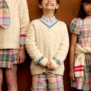 Madras Check Shorts-Madras Check