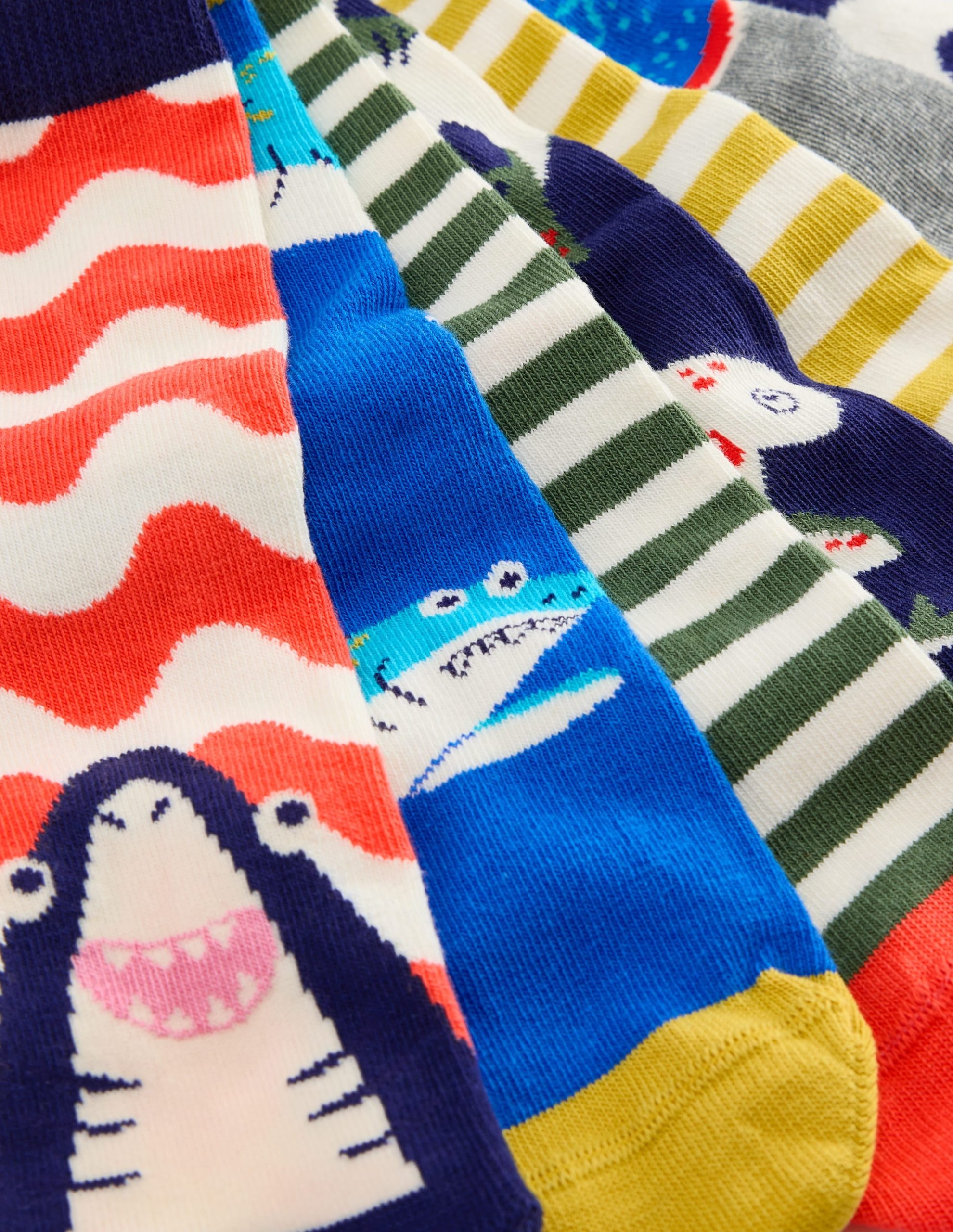 Socks 7 Pack-sharks - Image 2
