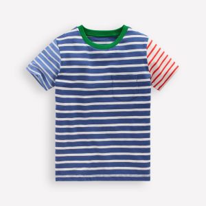 Everyday Short Sleeve T-Shirt-Multi Hotch Sleeve