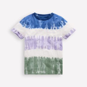 Tie Dye T-shirt-Purple Multi