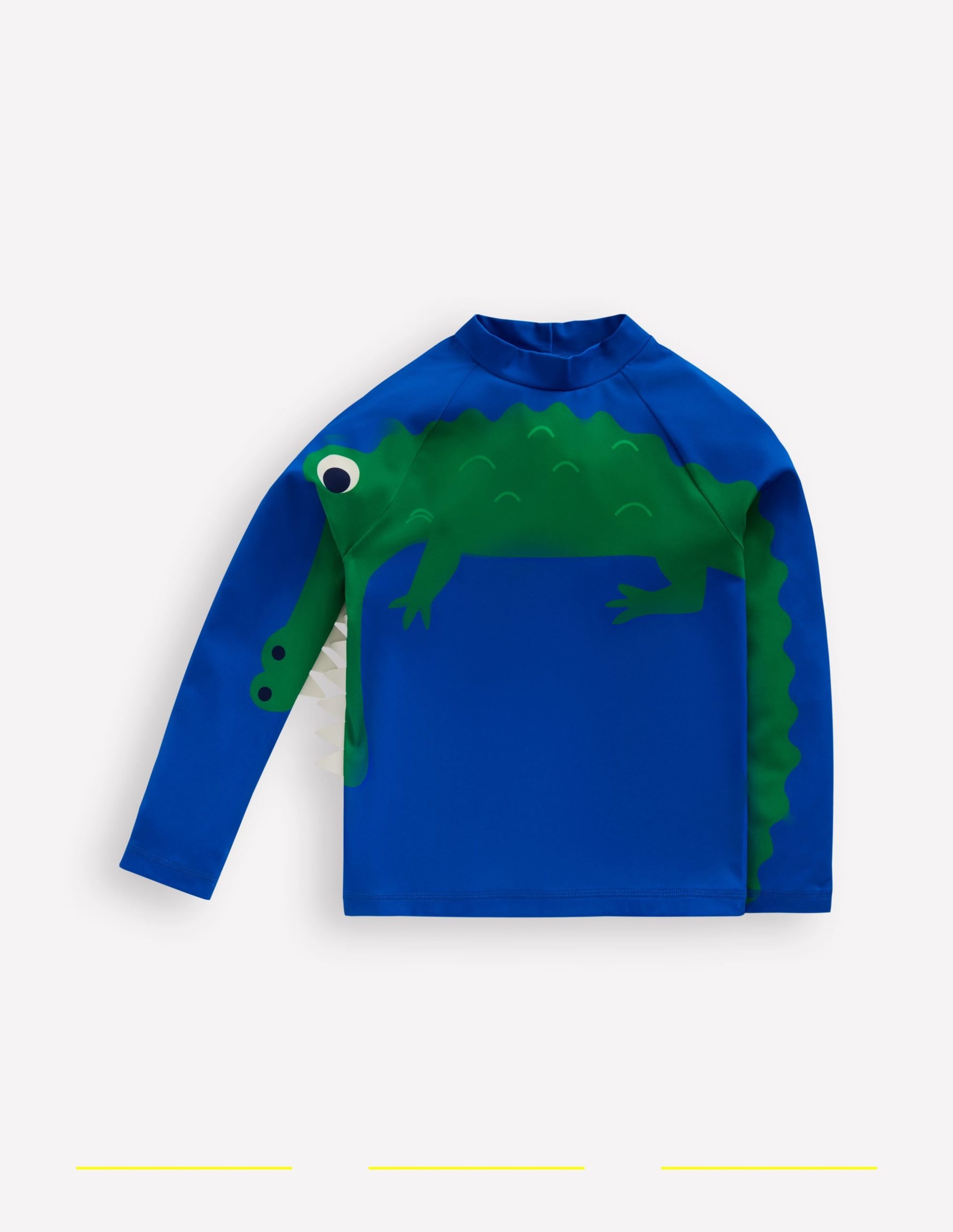 Sun Safe Fun Rash Vest-Blue Croc - Image 6