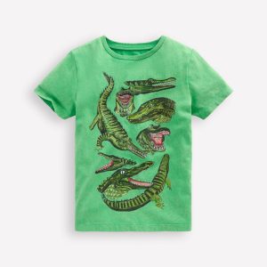 Educational T-shirt-Aloe Green Crocs