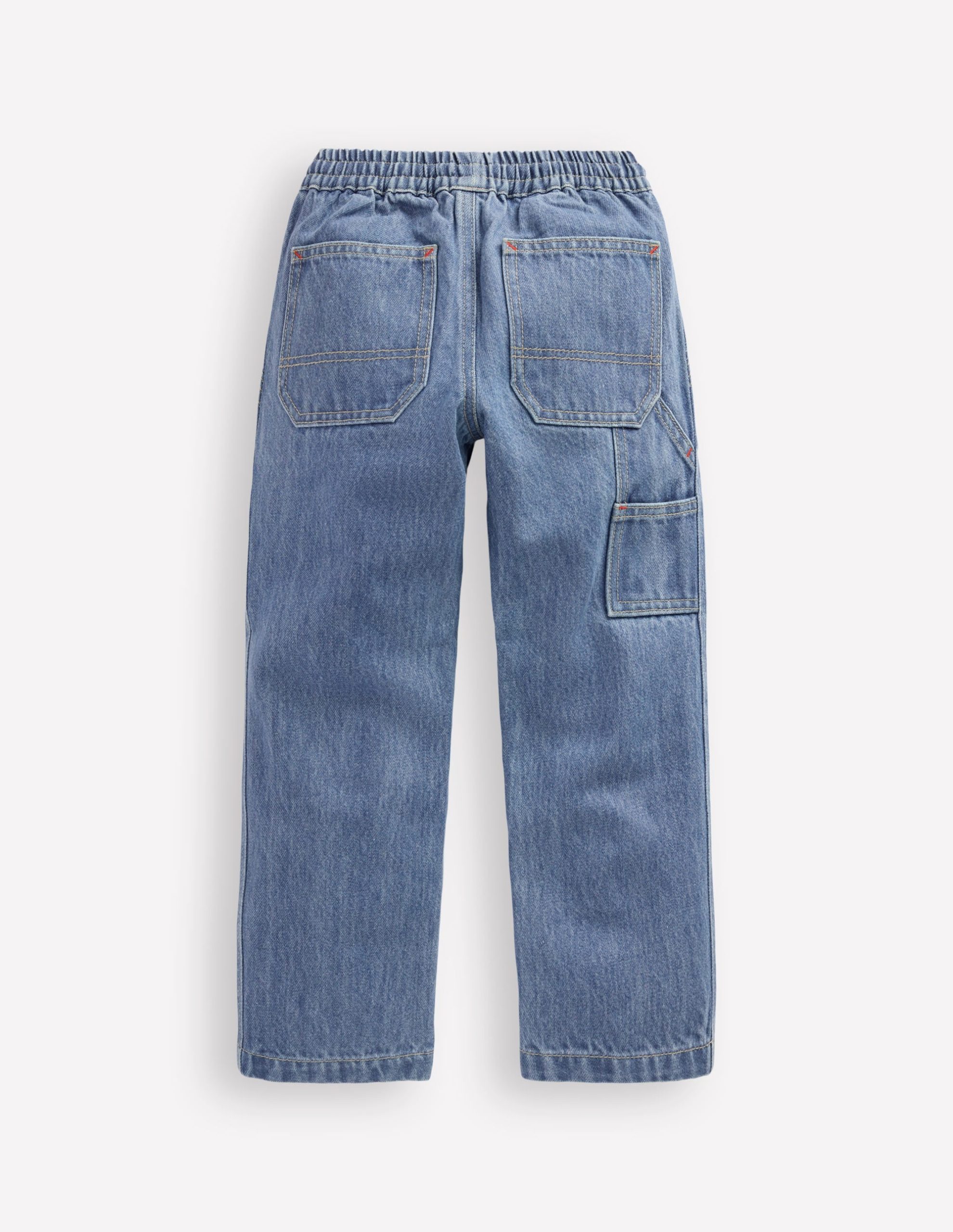 Pull-on Carpenter Jeans-Light Wash - Image 2