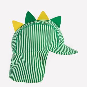 Fun Sun Safe Boys Hat-Aloe Green Dino