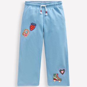 Bobbie Appliqu?? Sweatpants-Glacier Lake Badges