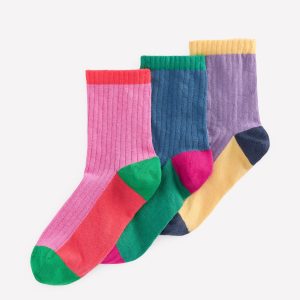 Colourblock Socks-Multi