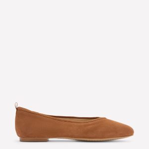 High Cut Ballet Flats-Ginger Snap