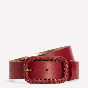 Plait Hardware Belt-Pomegranate