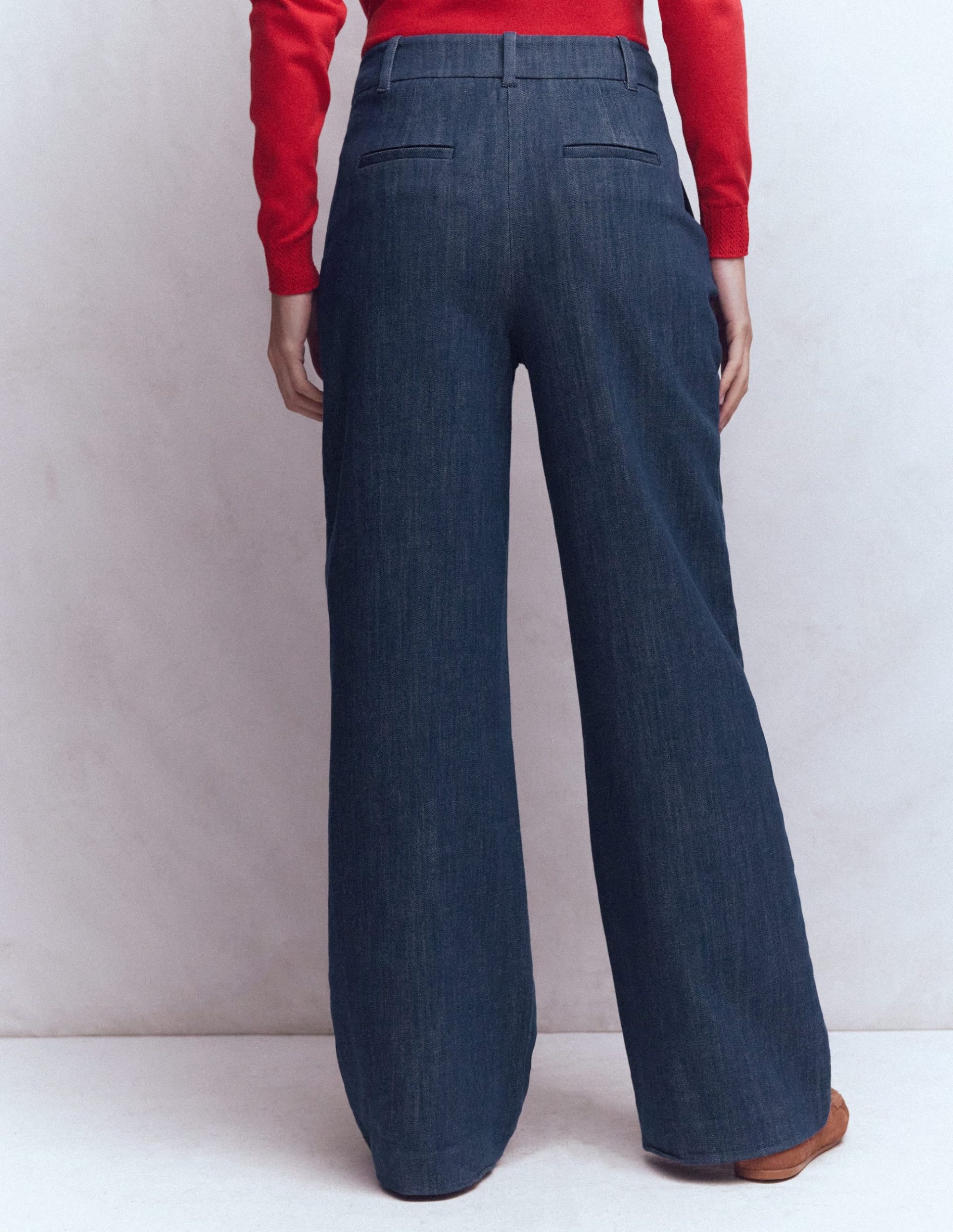 Kensington Twill Pants-Indigo - Image 2