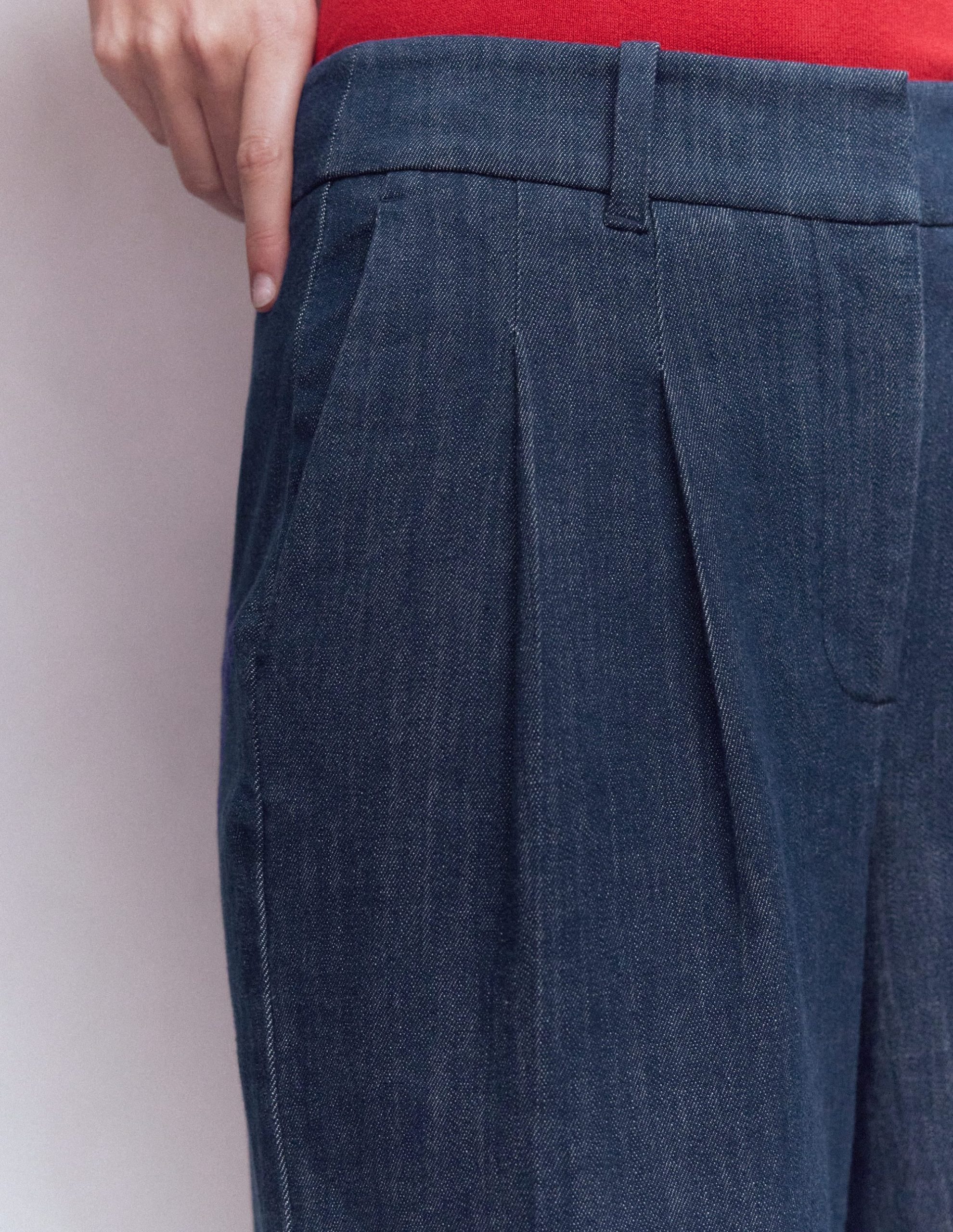 Kensington Twill Pants-Indigo - Image 5